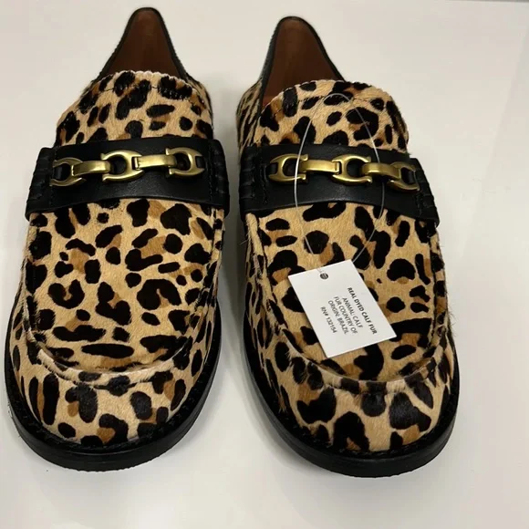 🐆COACH Women's Putnam Loafer Leopard Print size 5